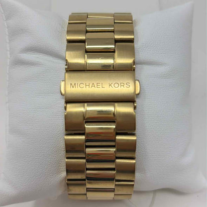 Pre-Owned Michael Kors Gold Watch