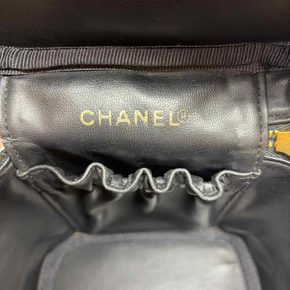 Pre-Owned Chanel Black Leather Designer Handbag