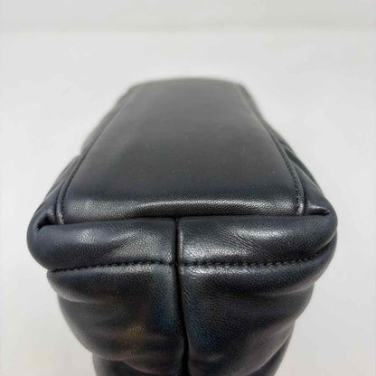 Pre-Owned Saint Laurent Black Leather Designer Handbag