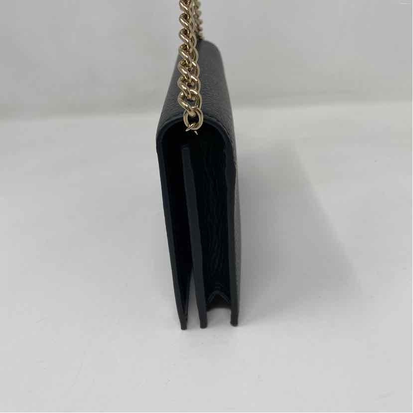 Pre-Owned Gucci Black Leather Designer Handbag