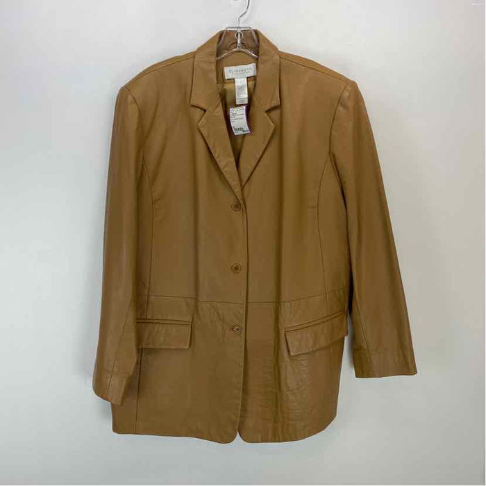 Pre-Owned Size XL Liz Claiborne Tan Jacket