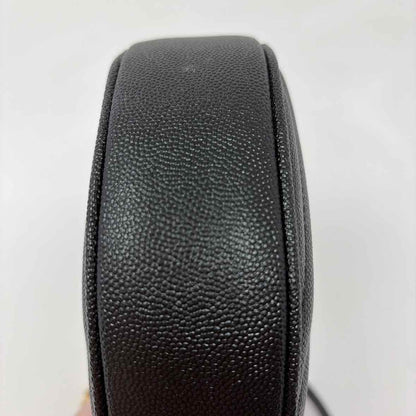 Pre-Owned Saint Laurent Black Leather Designer Handbag
