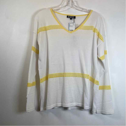 Pre-Owned Size L Angel Yellow Multi Top