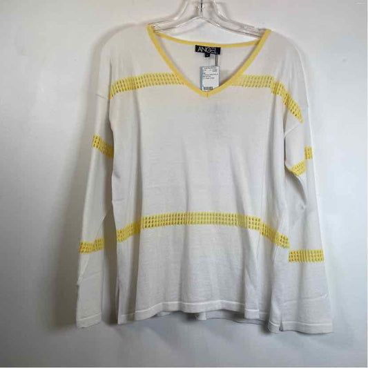 Pre-Owned Size L Angel Yellow Multi Top
