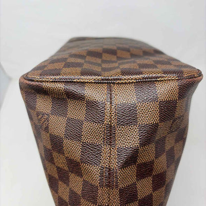 Pre-Owned Louis Vuitton Damier Eben Canvas Designer Handbag