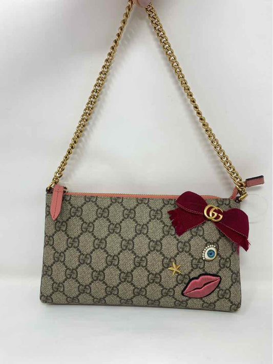 Pre-Owned Gucci Monogram Canvas Designer Handbag