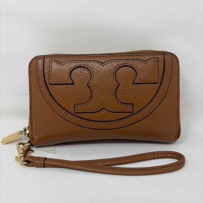 Pre-Owned Tory Burch Cognac Leather Wallet