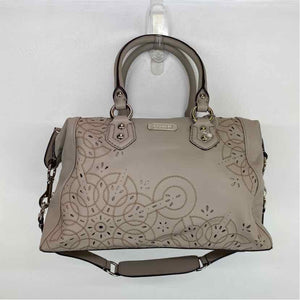 Pre-Owned Coach Beige Leather Handbag