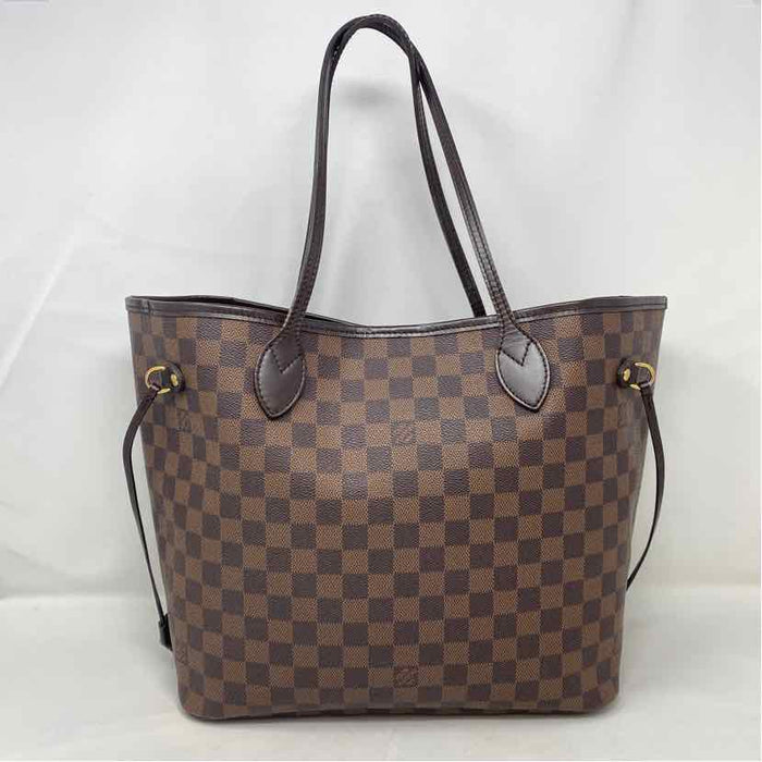 Pre-Owned Louis Vuitton Damier Eben Canvas Designer Handbag