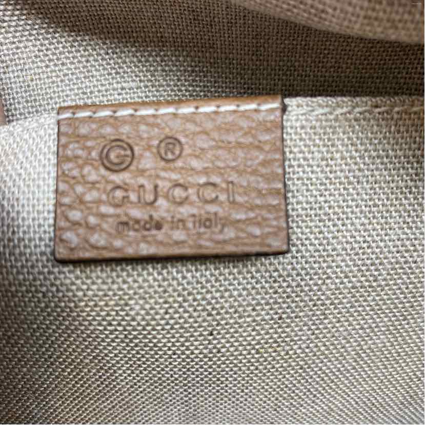 Pre-Owned Gucci Monogram Canvas Designer Handbag