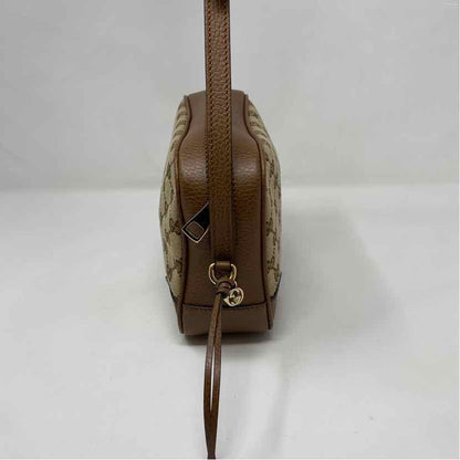 Pre-Owned Gucci Monogram Canvas Designer Handbag