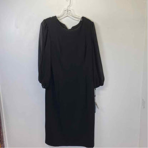 Pre-Owned Size 14/L Adriana Papell Black Casual Dress