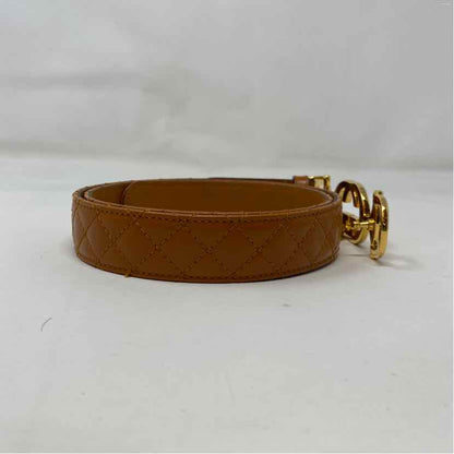 Pre-Owned Gucci Cognac Leather Designer Belt