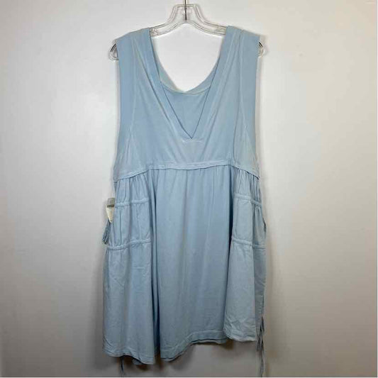 Pre-Owned Size L Anthropologie Light Blue Casual Dress