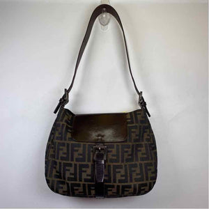 Pre-Owned Fendi Monogram Canvas Designer Handbag