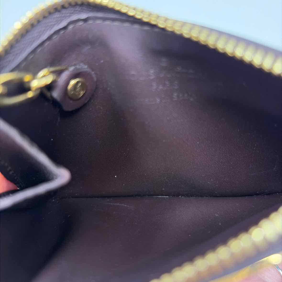 Pre-Owned Louis Vuitton Burgundy Patent Designer Wallet