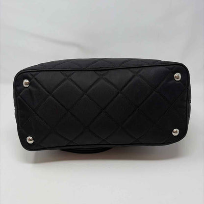 Pre-Owned Prada Black Nylon Designer Handbag