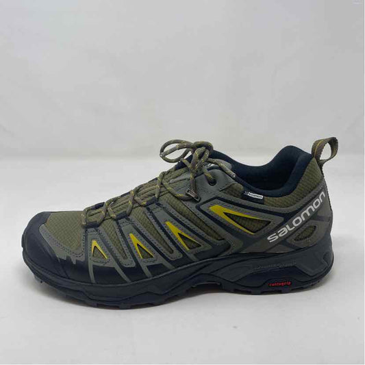 Pre-Owned Shoe Size 9 Salomon Olive Sneaker