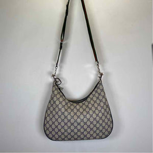 Pre-Owned Gucci Monogram Canvas Designer Handbag