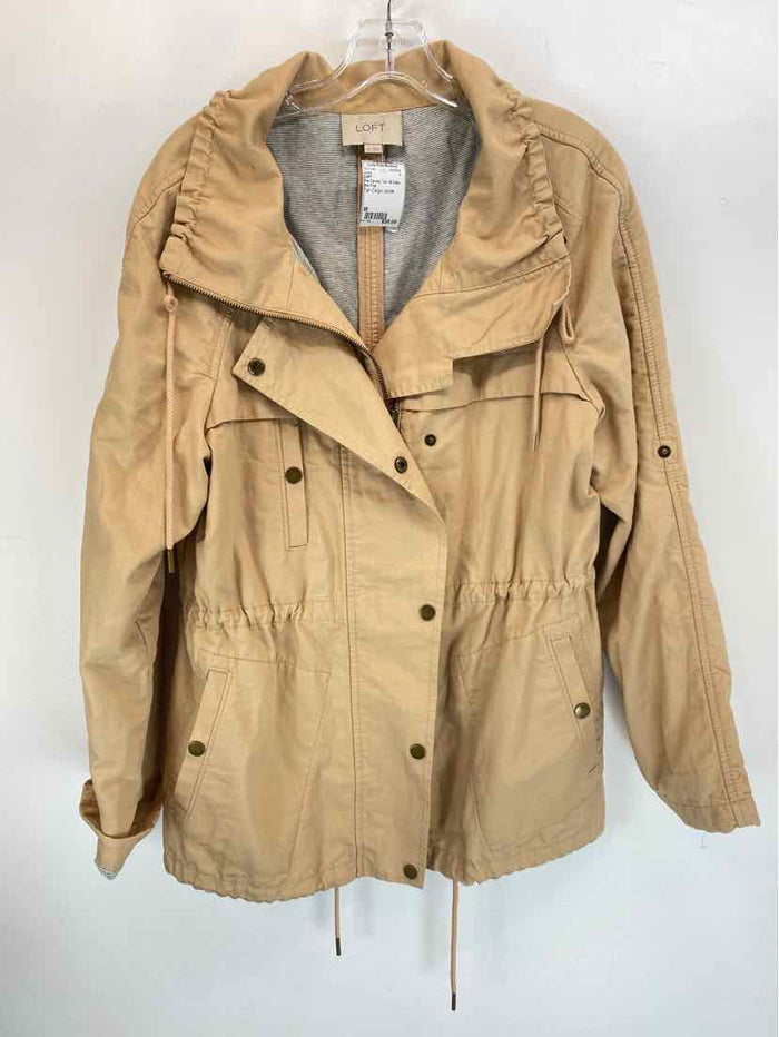 Pre-Owned Size M LOFT Tan Jacket