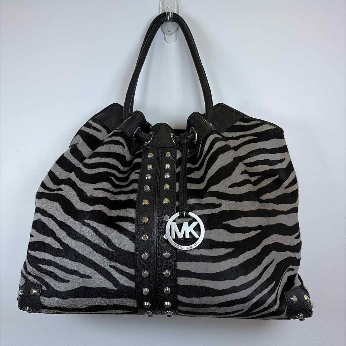 Pre-Owned MICHAEL by Michael Kors Zebra Calf Hair Handbag