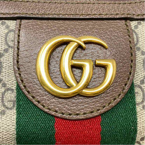 Pre-Owned Gucci Monogram Canvas Designer Handbag