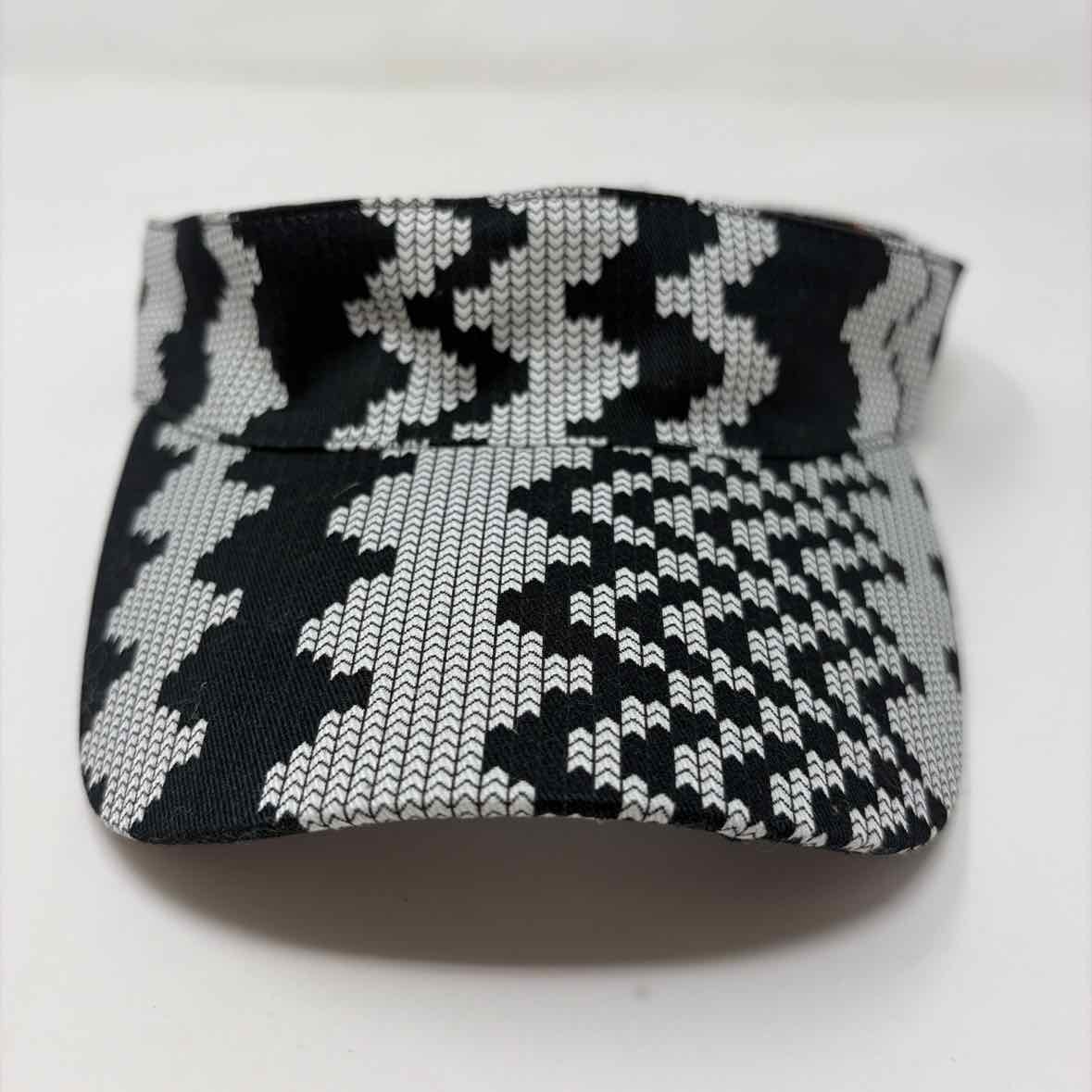 Pre-Owned Missoni Black/White Canvas Designer Hats