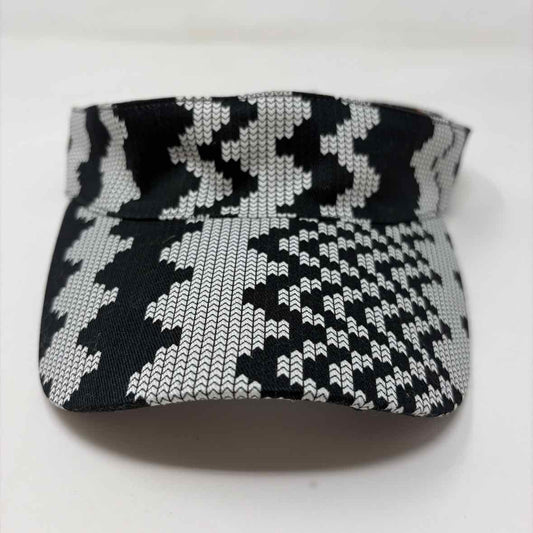 Pre-Owned Missoni Black/White Canvas Designer Hats