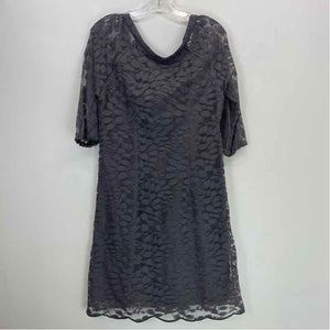 Pre-Owned Size 6/M Garnett Hill Grey Casual Dress