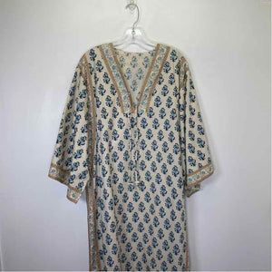 Pre-Owned Size L Tuckernuck Blue Floral Casual Dress