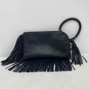 Pre-Owned Boutique Black faux leather Wristlet
