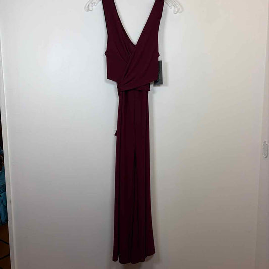 Pre-Owned Size S Rachel Zoe Plum Jumpsuit