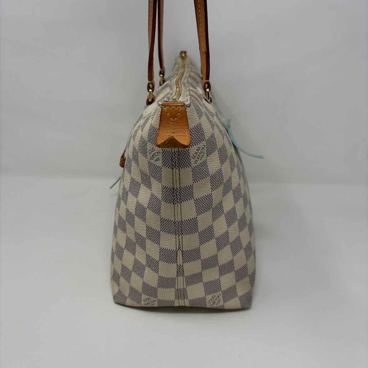 Pre-Owned Louis Vuitton Damier Azur Canvas Designer Handbag