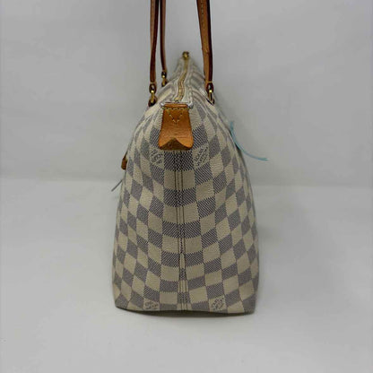 Pre-Owned Louis Vuitton Damier Azur Canvas Designer Handbag