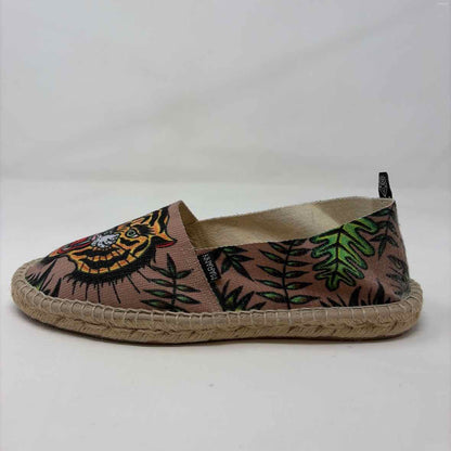 Pre-Owned Shoe Size 10.5 Marann Pink Multi Loafer