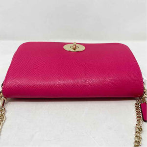 Pre-Owned Coach Pink Leather Handbag