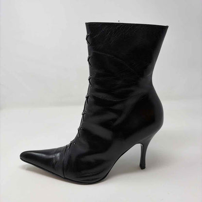 Pre-Owned Shoe Size 9.5 Charles David Black Boots