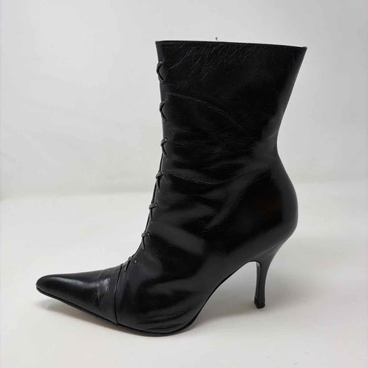 Pre-Owned Shoe Size 9.5 Charles David Black Boots