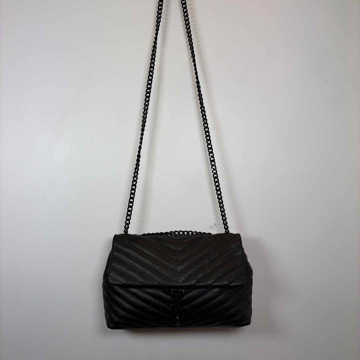Pre-Owned Rebecca Minkoff Black Leather Handbag
