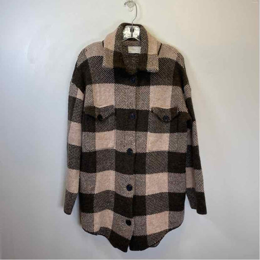 Pre-Owned Size S Lush Plaid Sweater