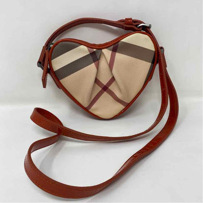 Pre-Owned Burberry Plaid Canvas Designer Handbag