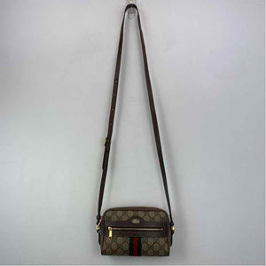 Pre-Owned Gucci Monogram Canvas Designer Handbag