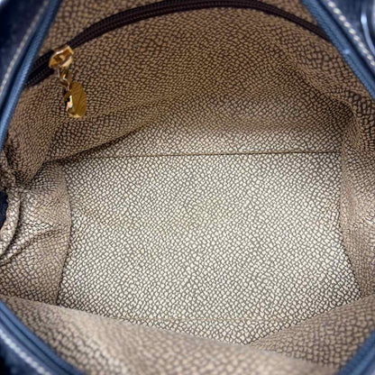 Pre-Owned Bourbonese Black Leather Handbag