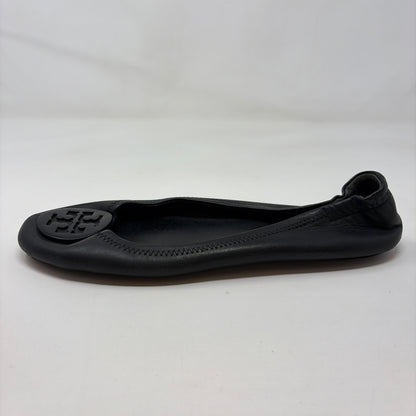 Pre-Owned Shoe Size 9.5 Tory Burch Black Flats
