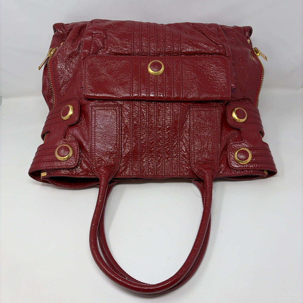 Pre-Owned Cynthia Rowley Red Leather Handbag