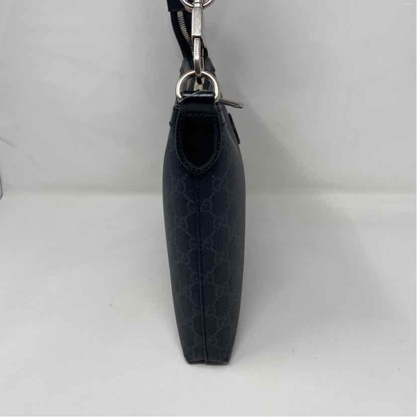 Pre-Owned Gucci Black Canvas Designer Handbag