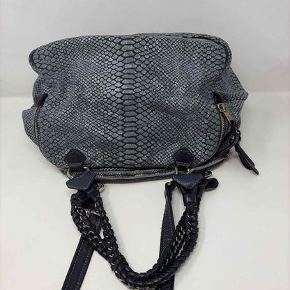 Pre-Owned Giorgio Brato Blue Leather Handbag