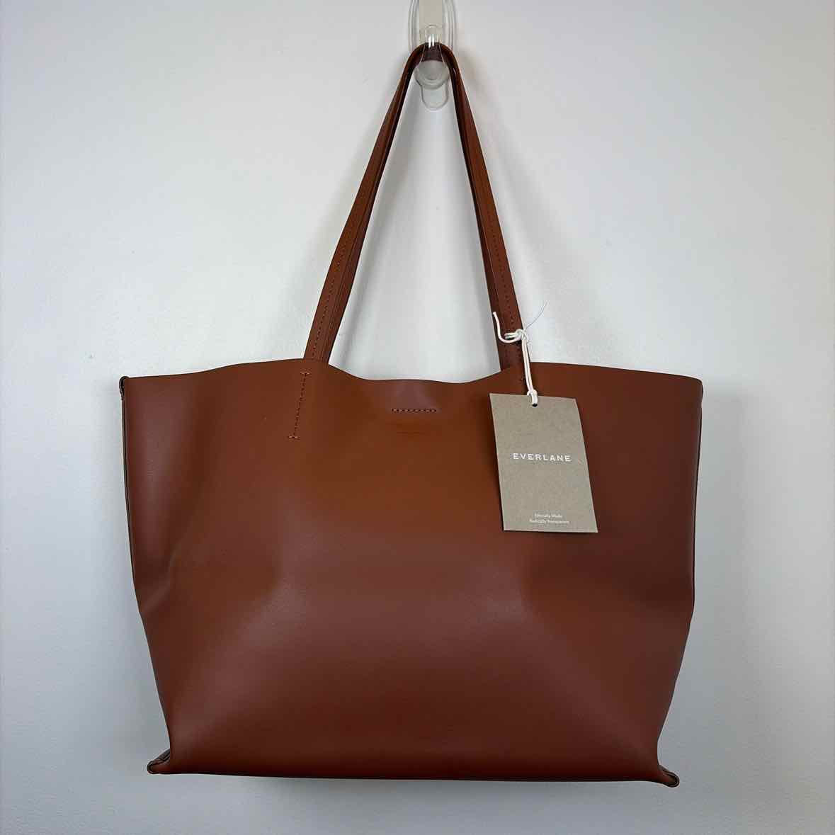 Pre-Owned Everlane Cognac Leather Handbag