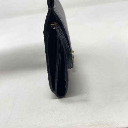Pre-Owned Polene Black Leather Designer Wallet