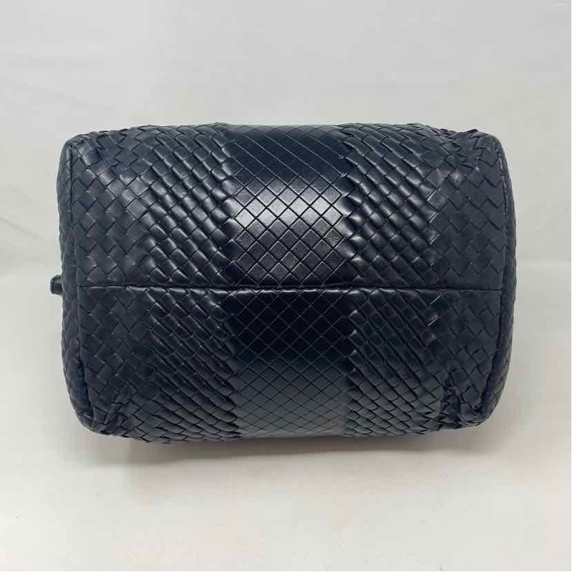 Pre-Owned Bottega Veneta Black Leather Designer Handbag